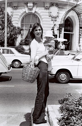 ARCHIVES - JANE BIRKIN ET CHARLOTTE GAINSBOURG A CANNES