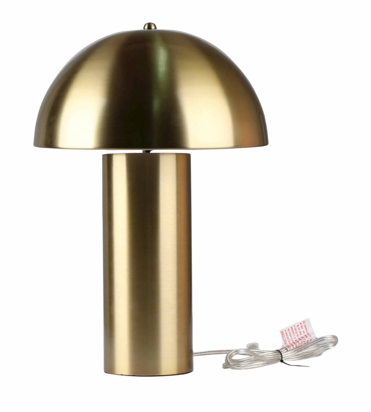 the fashion magpie brass table lamp target