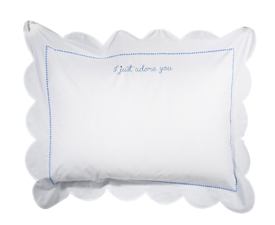 the fashion magpie charmajesty embroidered linen pillow