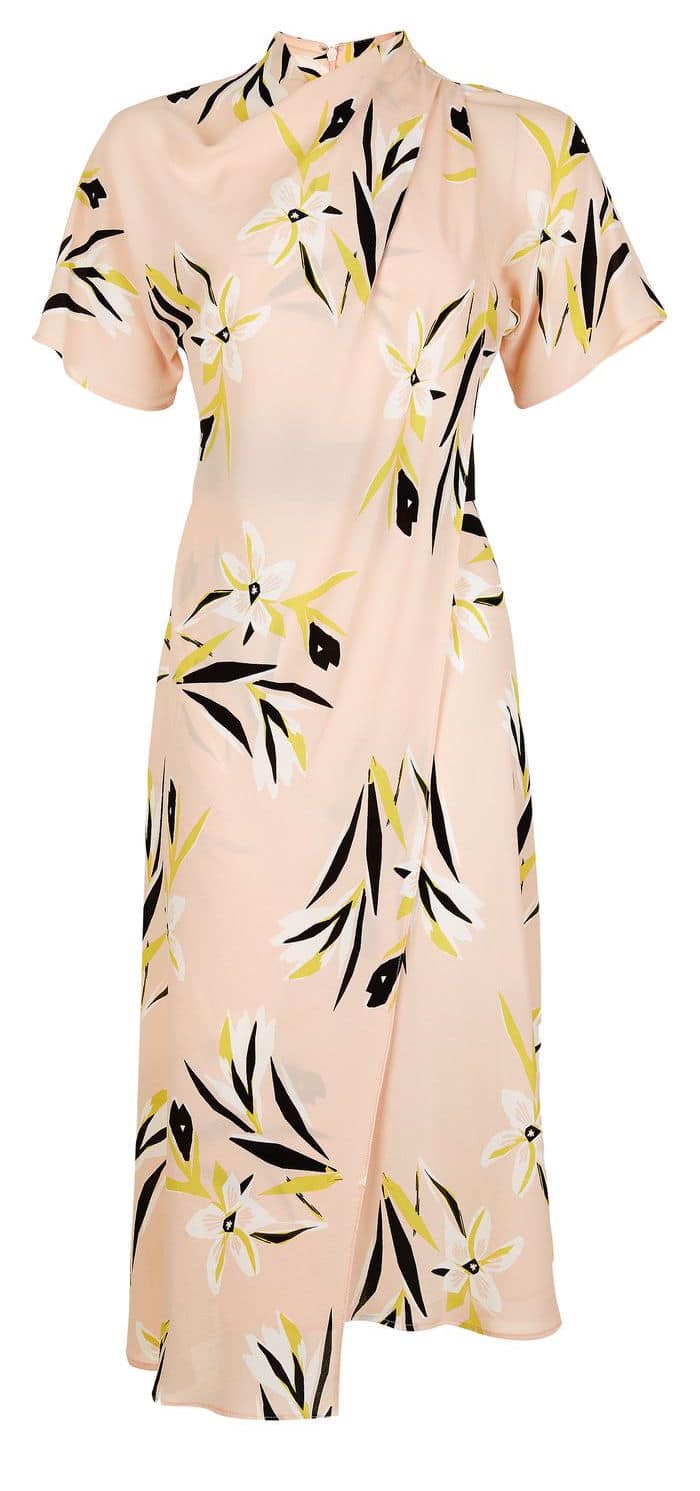 the fashion magpie floral silk dress topshop