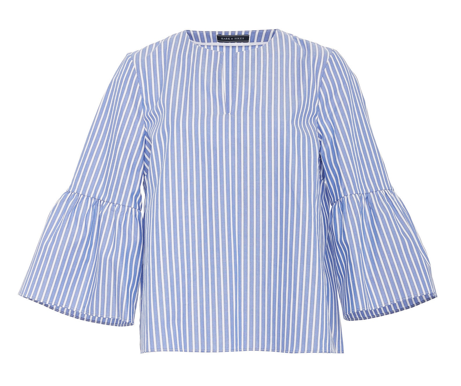 the fashion magpie mds stripes bell sleeve top