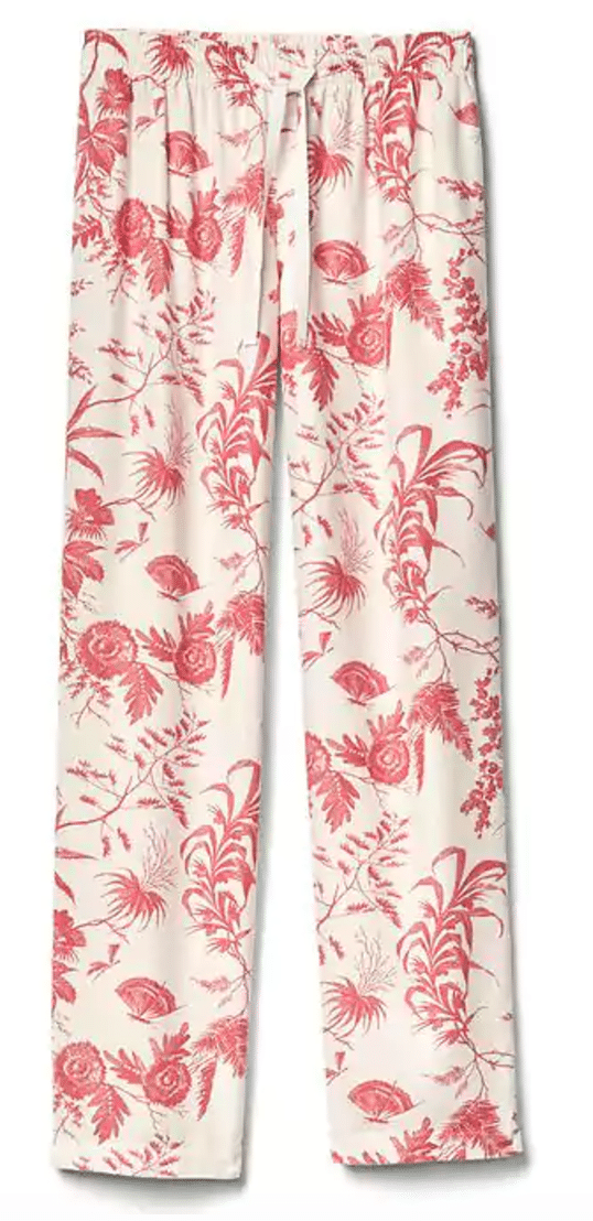 the fashion magpie toile pajama bottoms gap