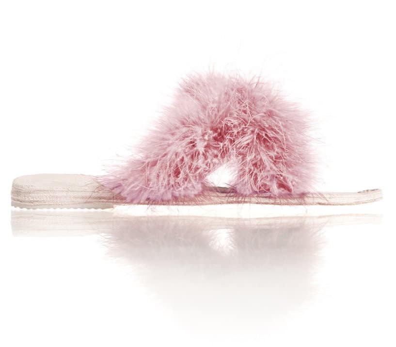 The Fashion Magpie Brother Vellies Lamu Slide Pink