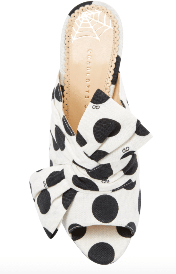 The Fashion Magpie Charlotte Olympia Bow mules