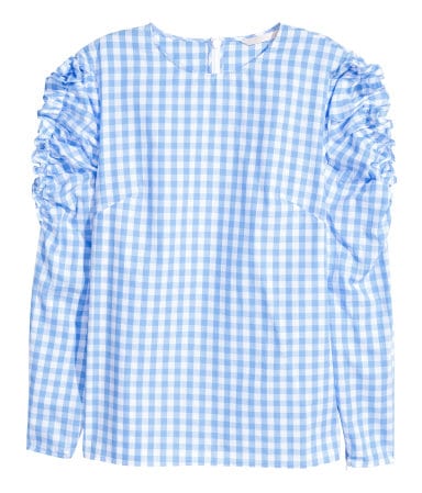 The Fashion Magpie HM Gingham Top