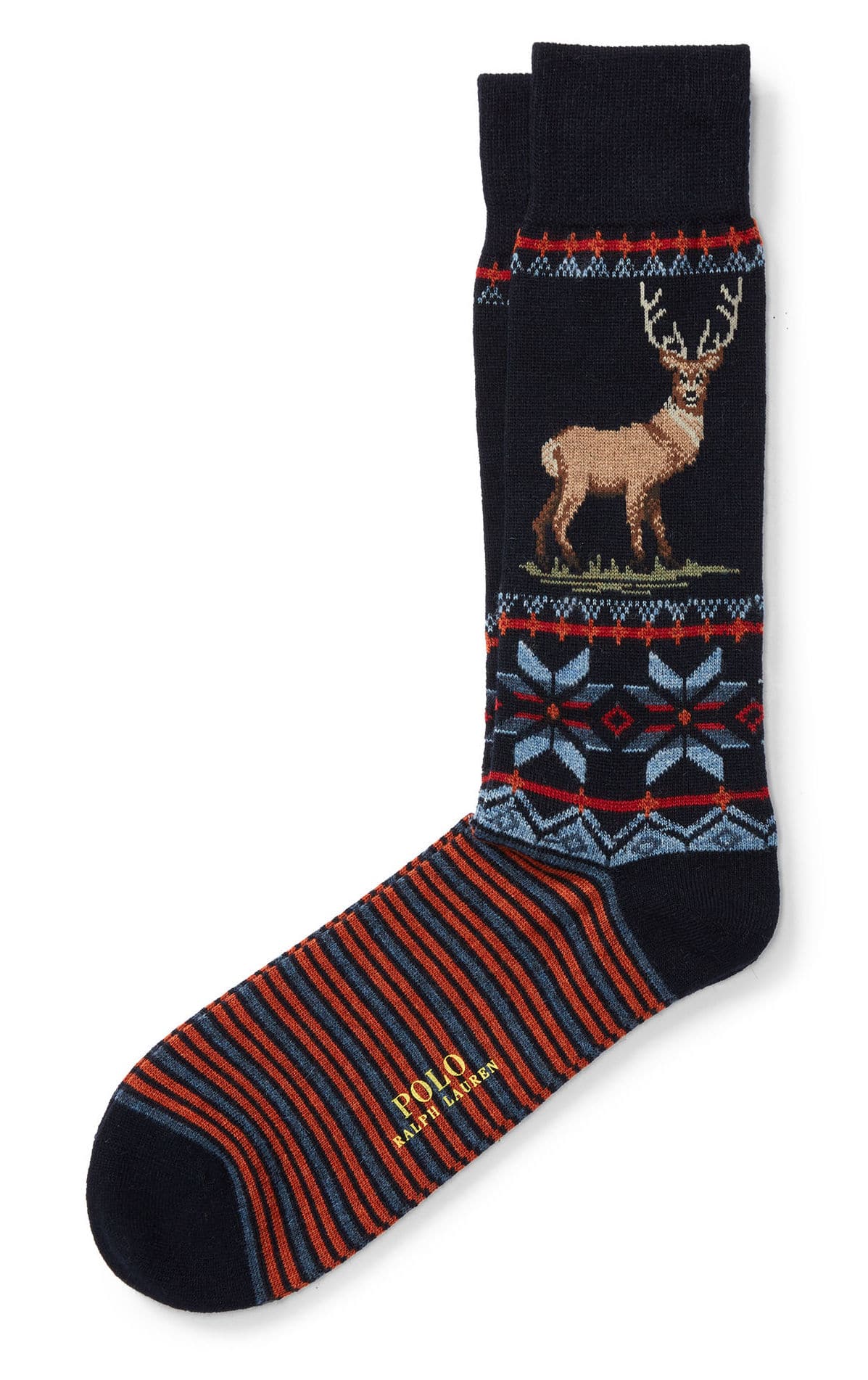 the fashion magpie polo reindeer socks
