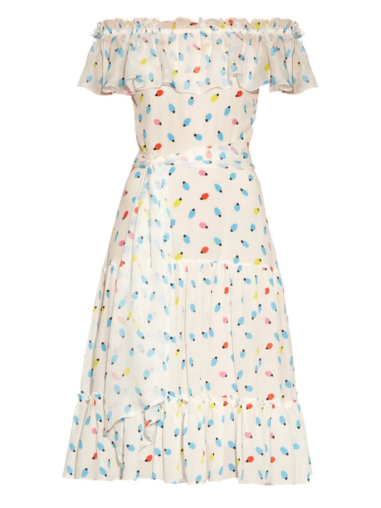 The Fashion Magpie Isolda Fruit Print Dress