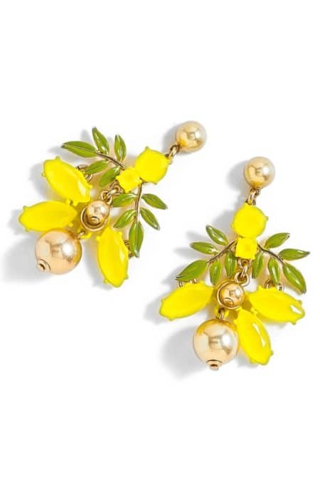 The Fashion Magpie JCrew Lemon Tree Earrings