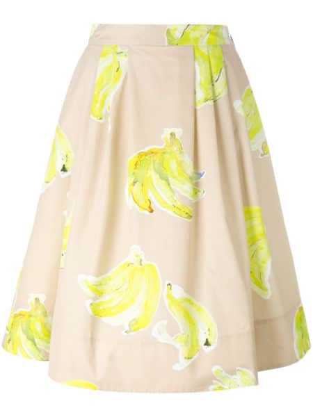 The Fashion Magpie MSGM Banana Skirt