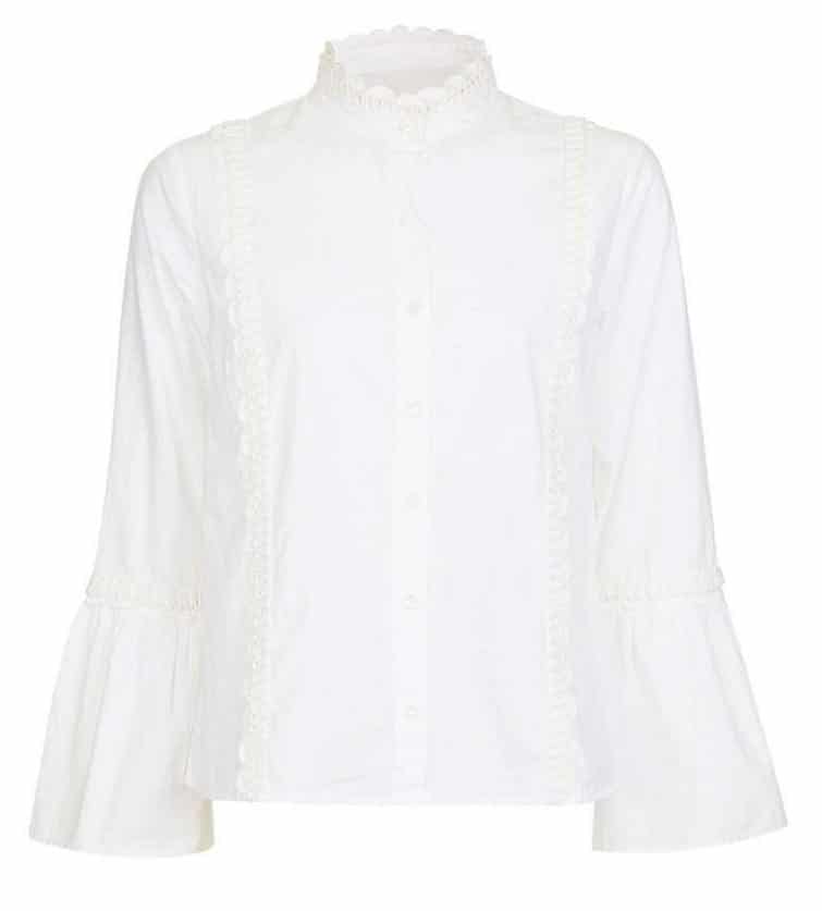 The Fashion Magpie TopShop White Cotton Blouse