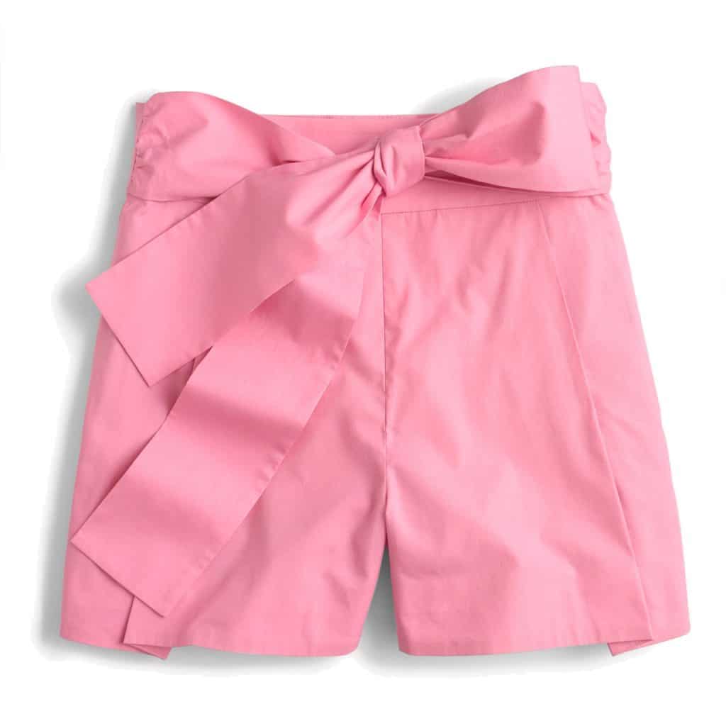 The Fashion Magpie JCrew Pink Bow Shorts