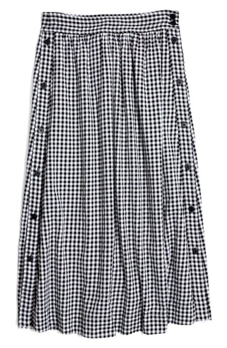The Fashion Magpie Midi Skirt Madewell