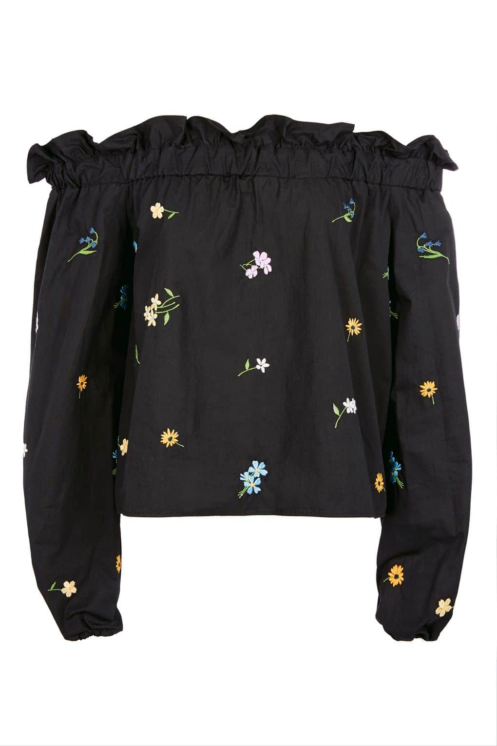 The Fashion Magpie TopShop Embroidered Top