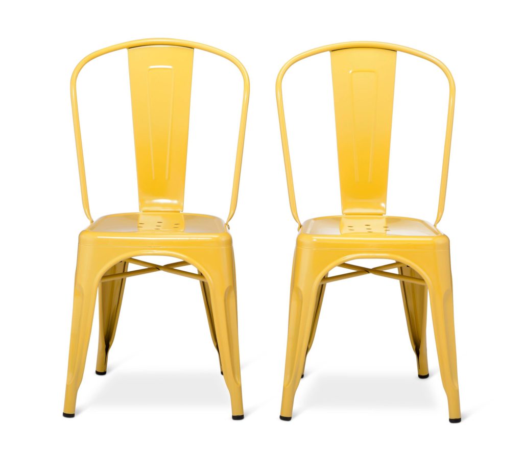 The Fashion Magpie Target Wire Chairs Yellow