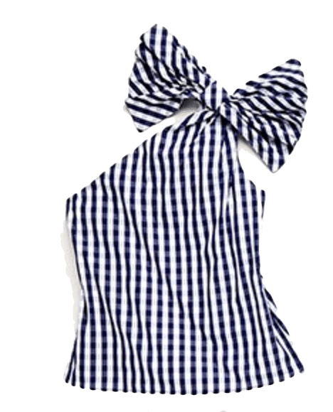 The Fashion Magpie Milly Gingham Top