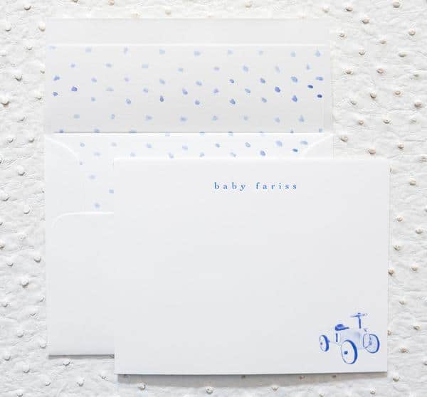 The Fashion Magpie Inslee Baby Boy Stationery