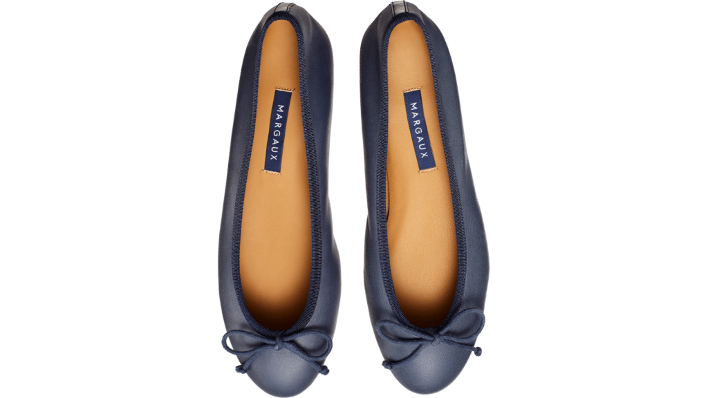 The Fashion Magpie Margaux NY Ballet Flats Navy