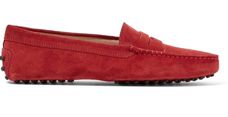 The Fashion Magpie Tods Loafer Red