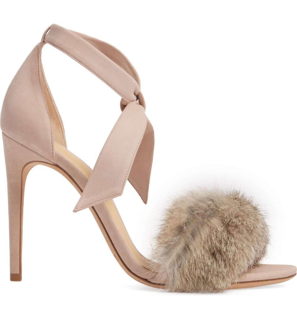 The Fashion Magpie Clarita Fur Heel