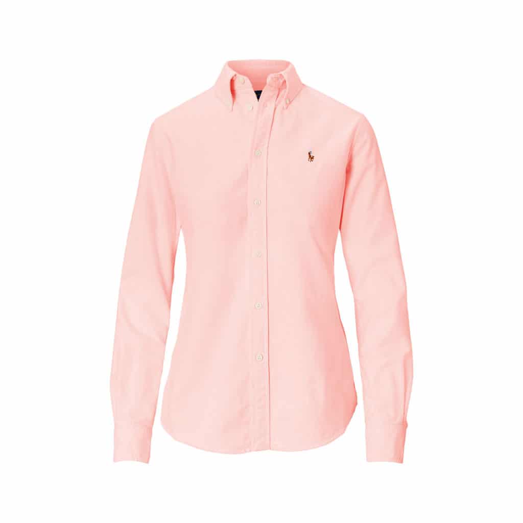 The Fashion Magpie Ralph Lauren Button Down Pink