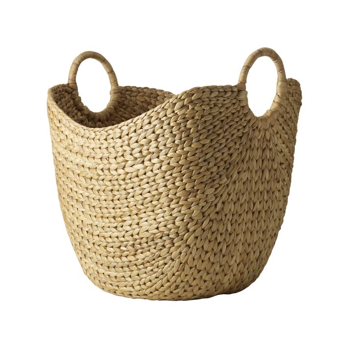 The Fashion Magpie West Elm Curved Basket Natural