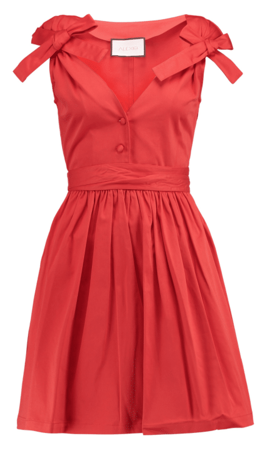 The Fashion Magpie Alexis Kelisi Red Bow Dress