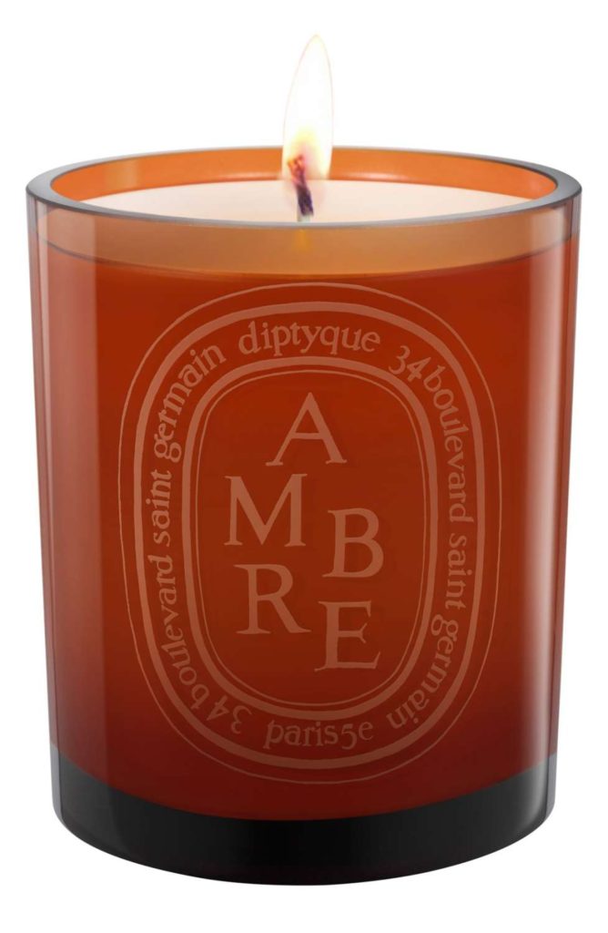 The Fashion Magpie Diptyque Candle Ambre