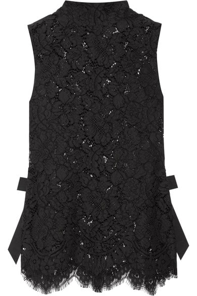 The Fashion Magpie Ganni Lace Top