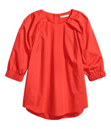 The Fashion Magpie Red Blouse