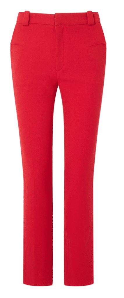 The Fashion Magpie Red Trousers