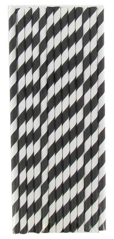 The Fashion Magpie Striped Straws