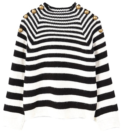 The Fashion Magpie Striped Sweater