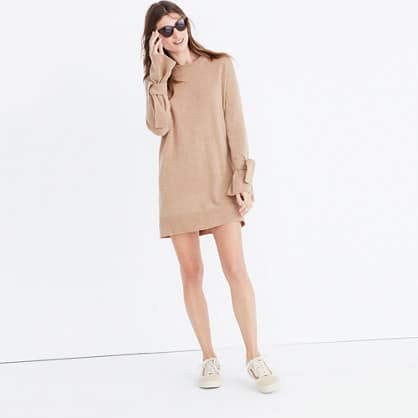 The Fashion Magpie Madewell Tie Cuff Dress