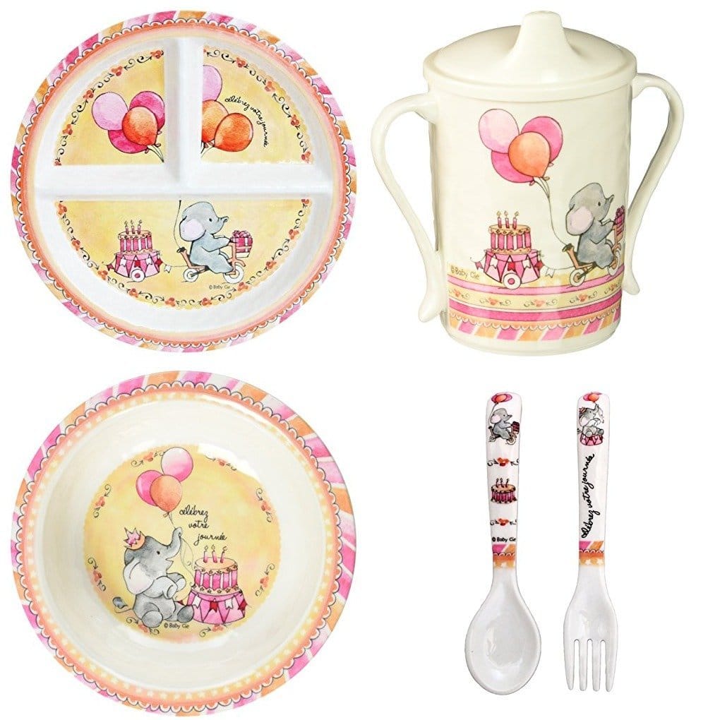 The Fashion Magpie Birthday Baby Plates
