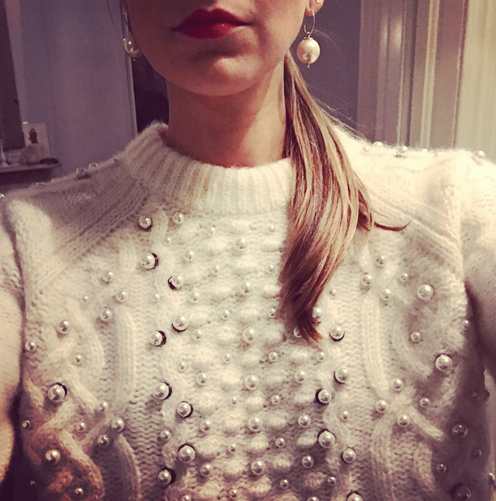 The Fashion Magpie Pearl Sweater