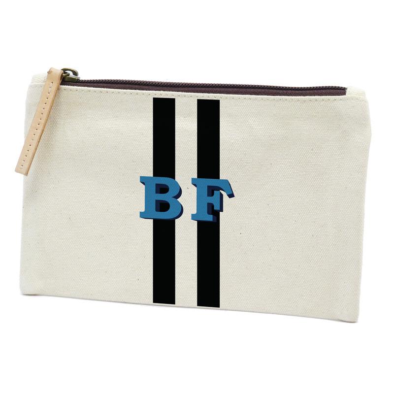 The Fashion Magpie Monogrammed Clutch