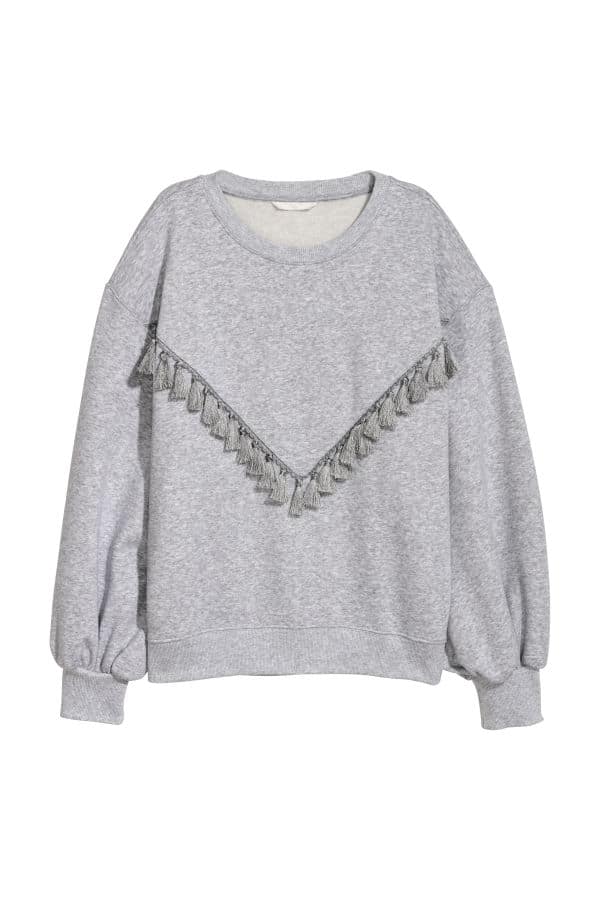 The Fashion Magpie Sweatshirt Embellished
