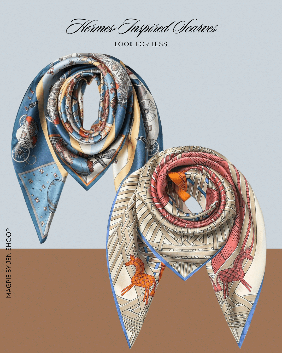 hermes inspired scarves