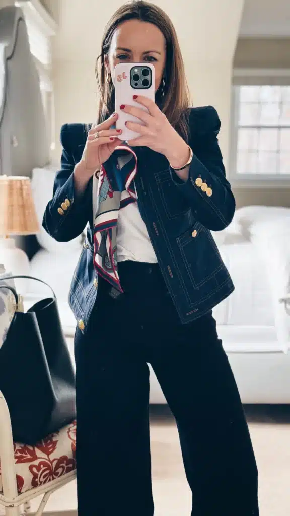 hermes scarf styling