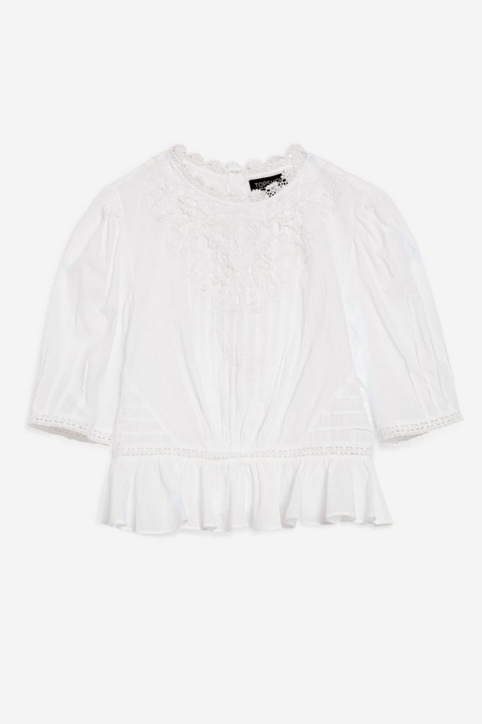The Fashion Magpie White Lace Top