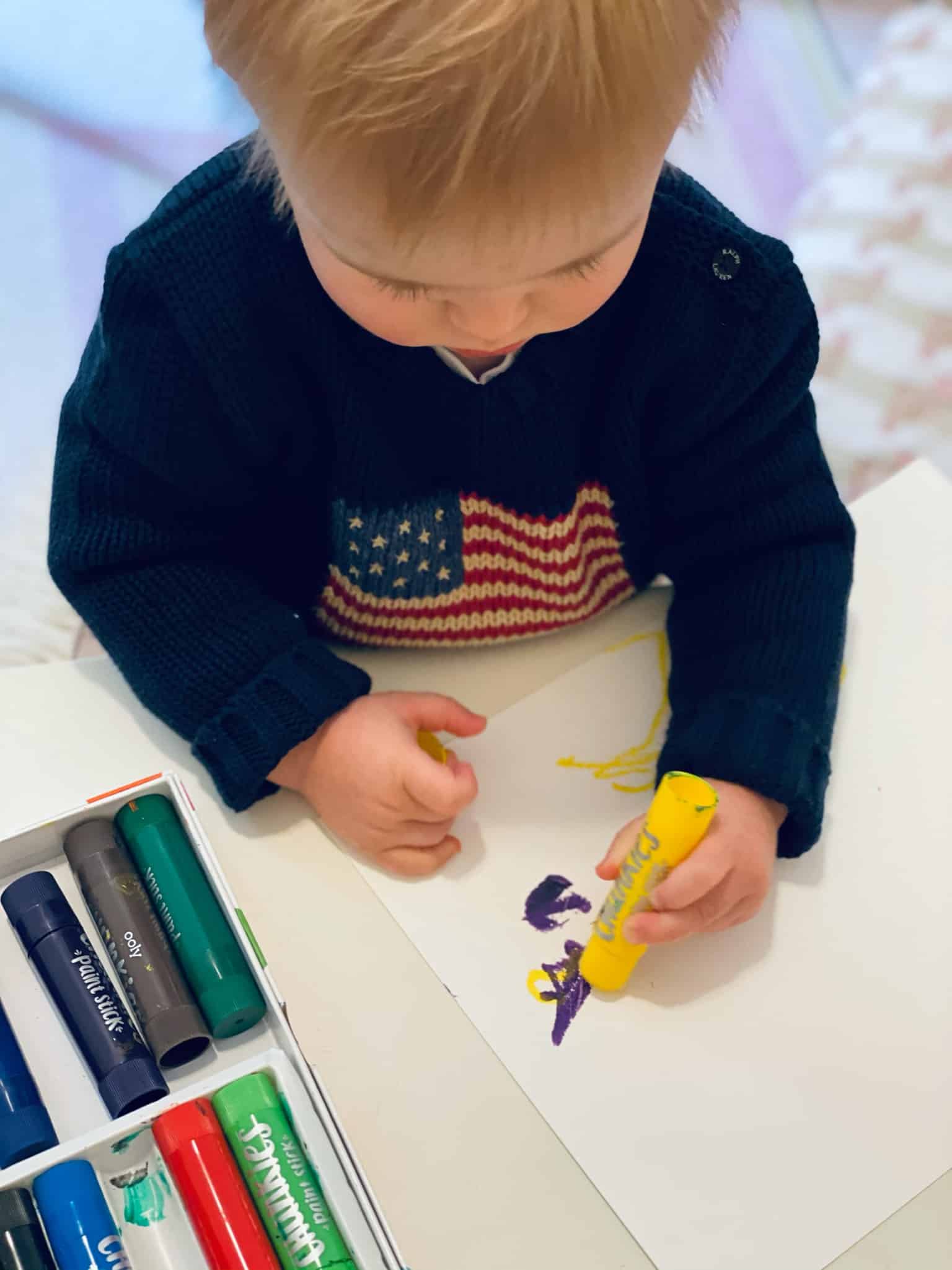 ralph lauren flag sweater mommy and me