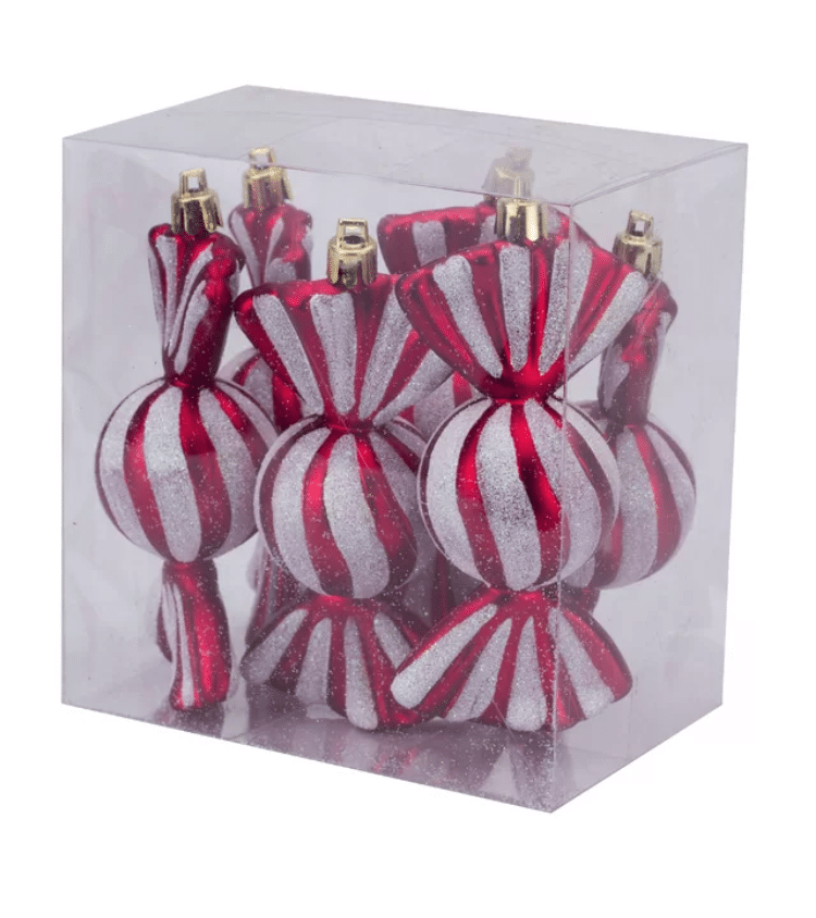 The Fashion Magpie Peppermint Christmas Ornaments 1