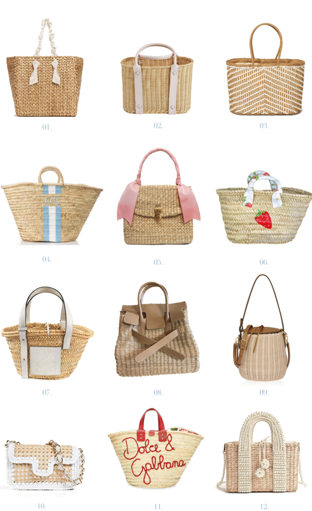best straw bags for summer 2021