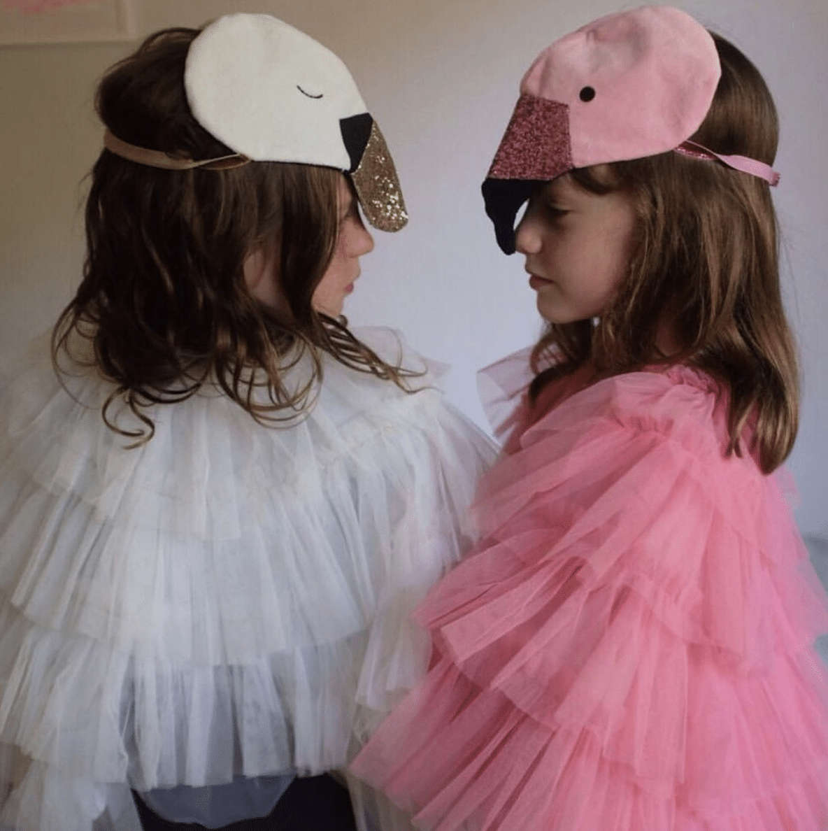 DIY Halloween Costumes: Flamingo Cape Costume for Kids