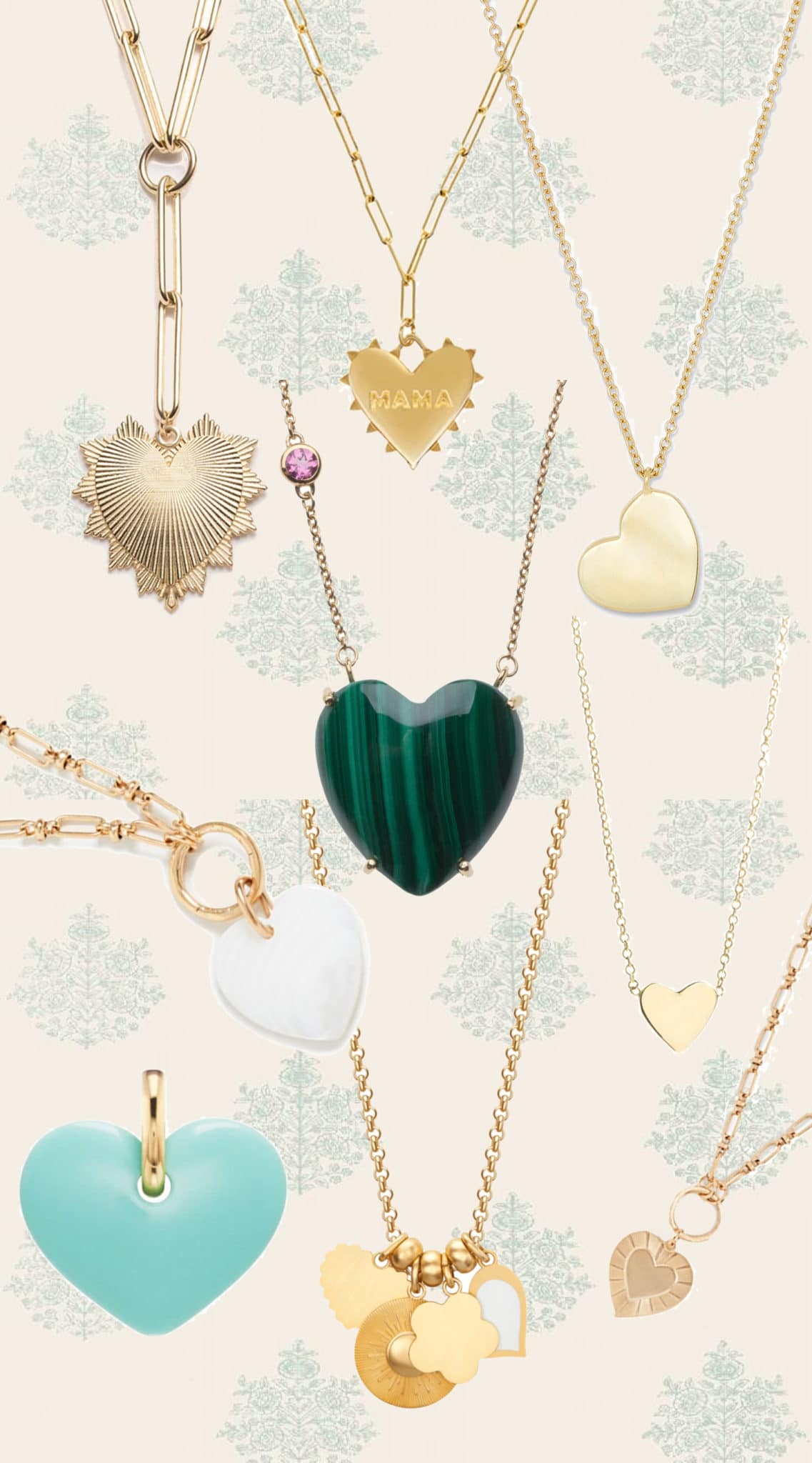 heart necklaces