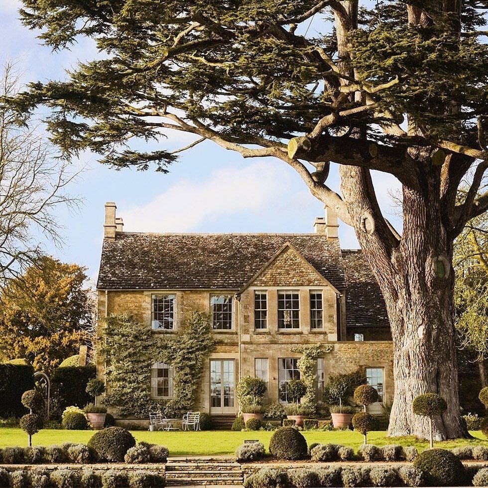 stone house in country