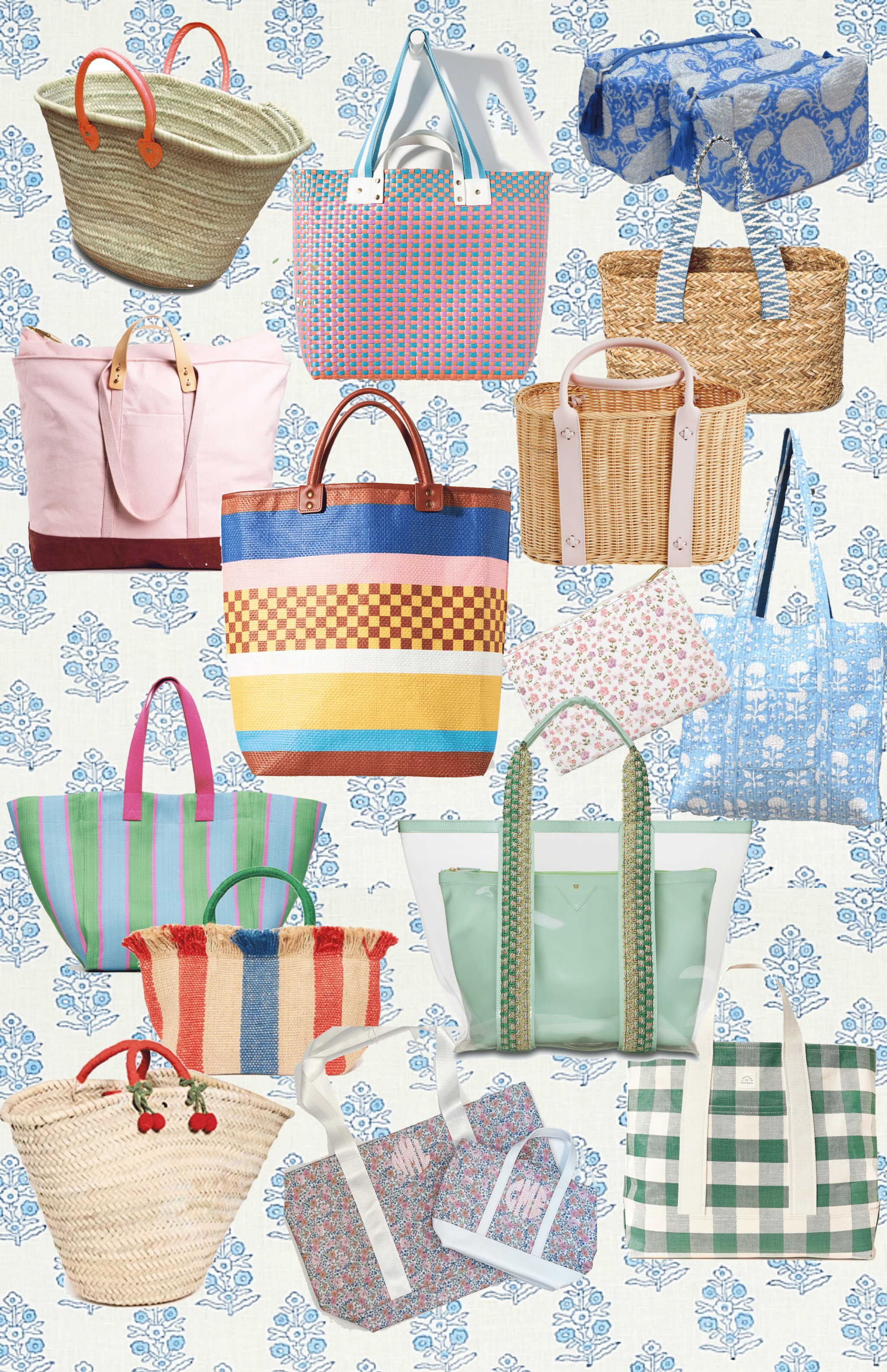 spring summer tote bags