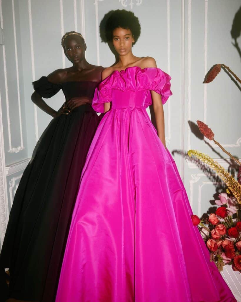 markarian hot pink gown