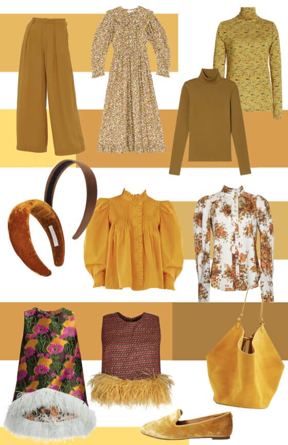 marigold yellow clothing