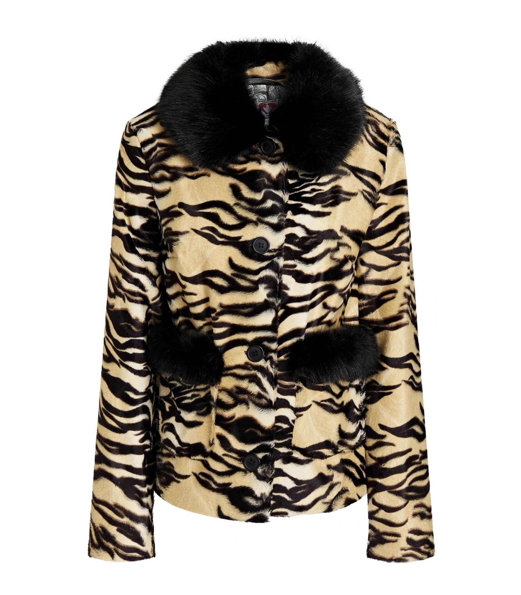 TIGER PRINT JACKET Magpie by Jen Shoop